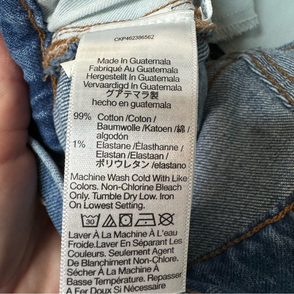 Madewell NWT The Perfect Vintage Straight Jean High Rise. Size 28 - Picture 11 of 13